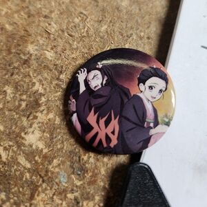 Nezuko Demon Slayer Button